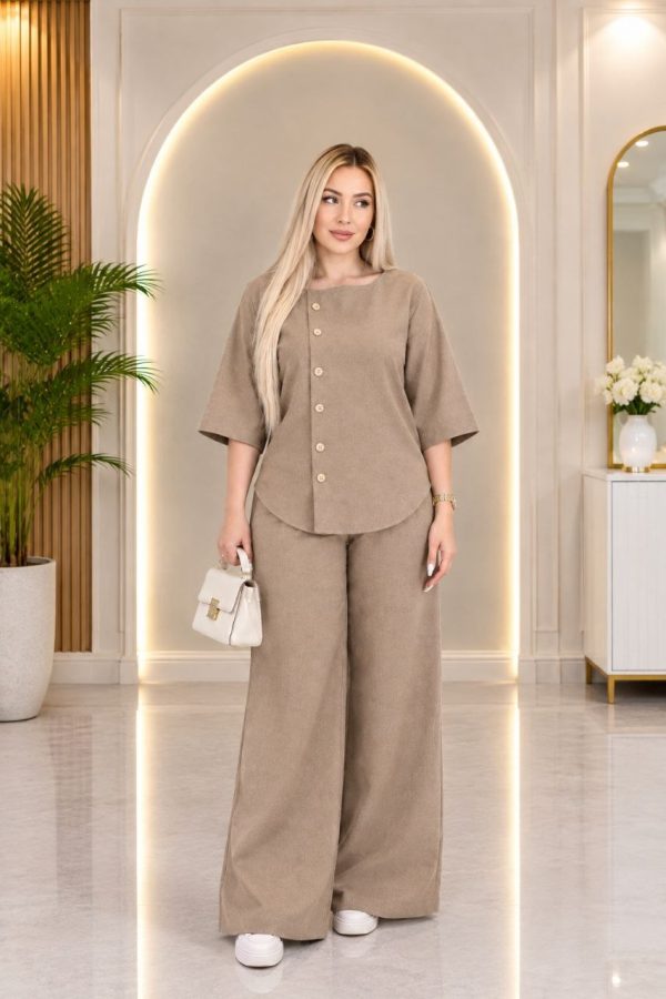 ست شومیز و شلوار لنین - تصویر 3